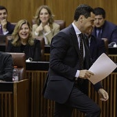 Moreno pide a Sánchez un reparto igualitario de los nuevos impuestos y que renuncie al «torpedo» del cupo catalán