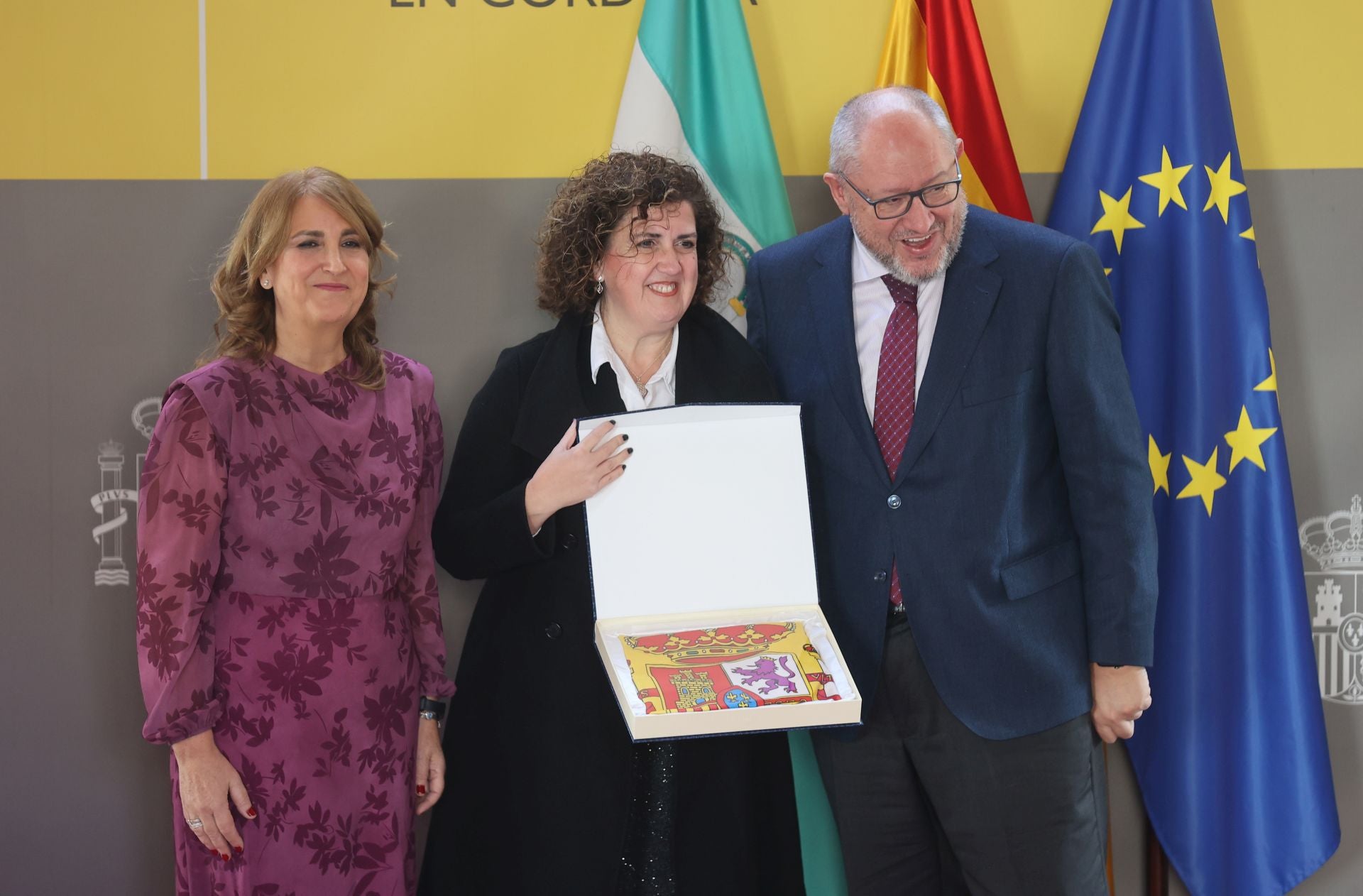 El orgullo de los premiados por el día de la Constitución, en imágenes