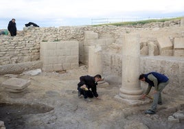 El yacimiento de Ategua se abre de nuevo a las visitas en Córdoba con el hallazgo de un templo romano