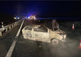 Un muerto y dos heridos en un accidente en la A-62, en Tordesillas