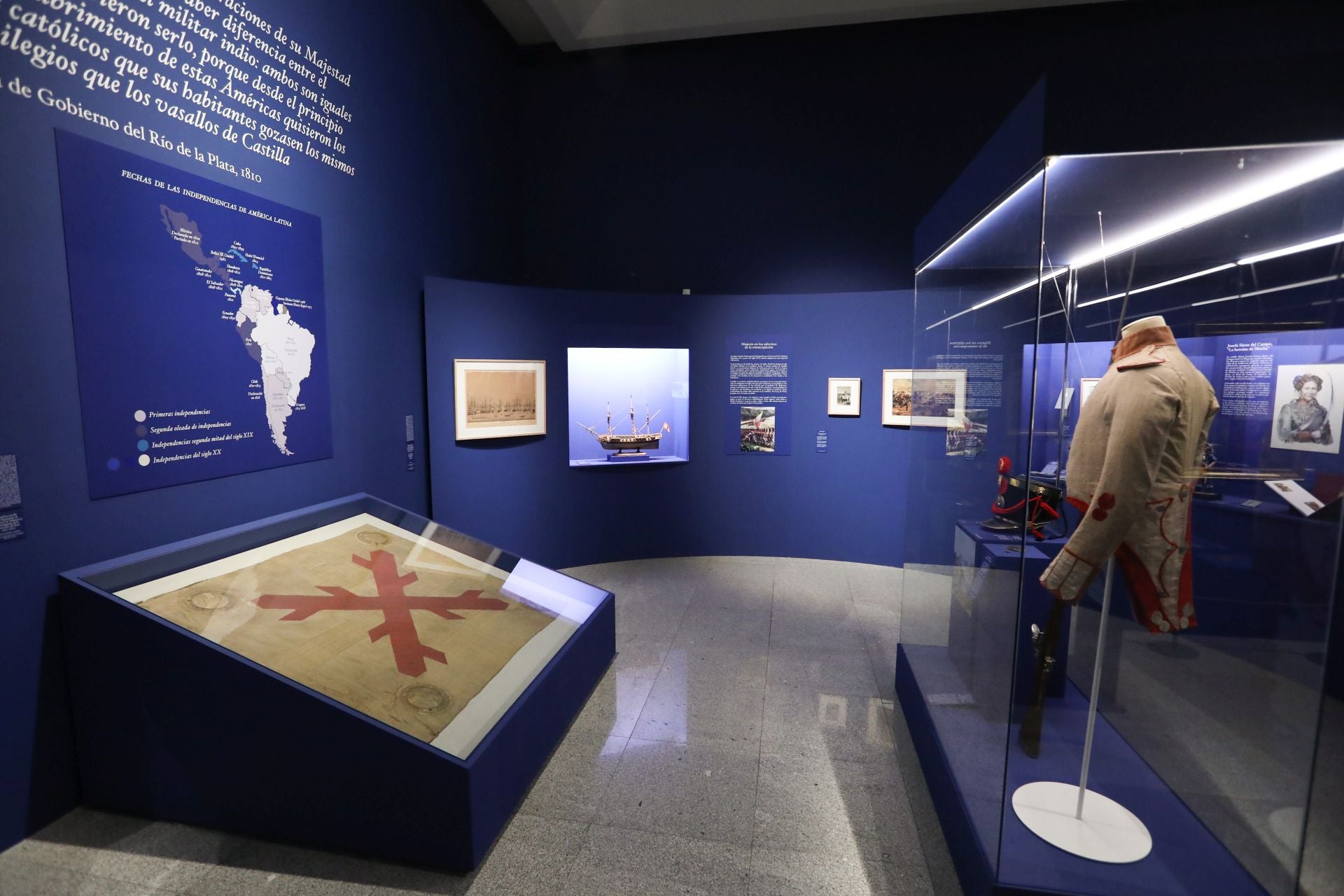 Llega al Museo del Ejército la muestra &#039;Blancos, pardos y morenos. Cinco siglos de americanos de España en el ejército&#039;