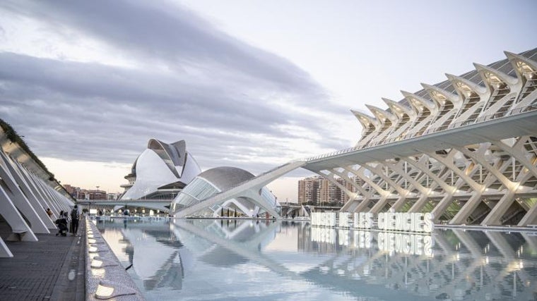 Imagen de archivo de la Ciudad de las Artes y de las Ciencias de Valencia