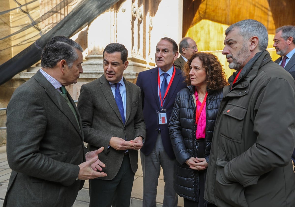 Antonio Sanz, Juanma Moreno, Javier González de Lara, Nuria López y Oskar Martín