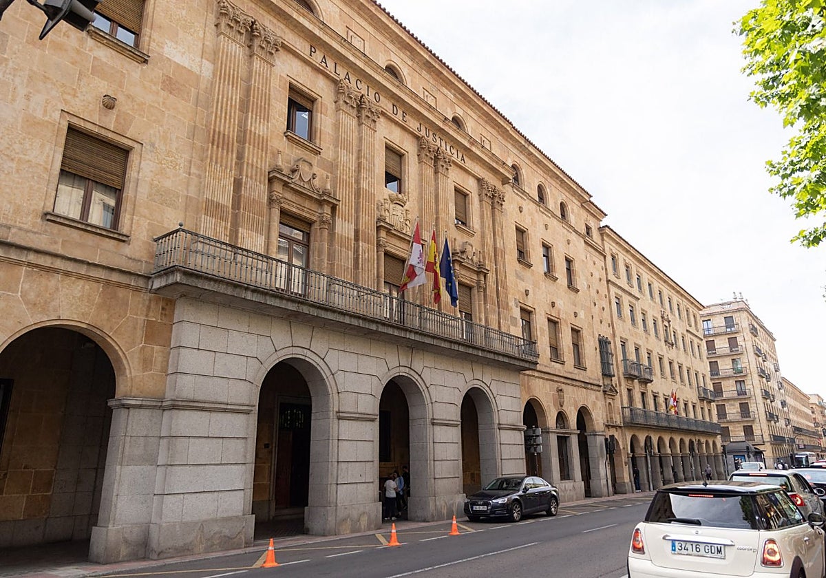 Audiencia provincial de Salamanca, en una imagen de archivo