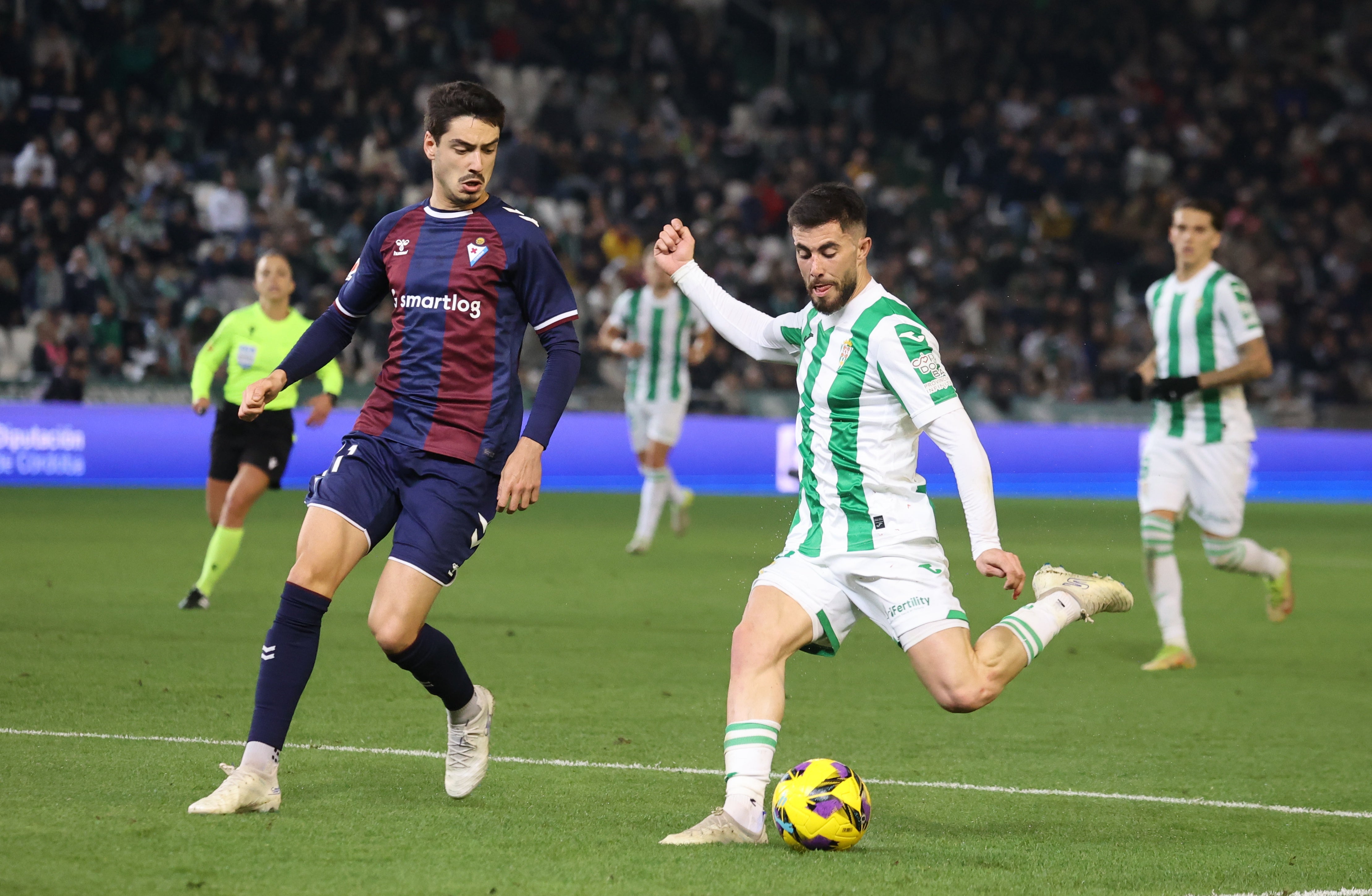 La alegría del triunfo del Córdoba ante el Eibar, en imágenes