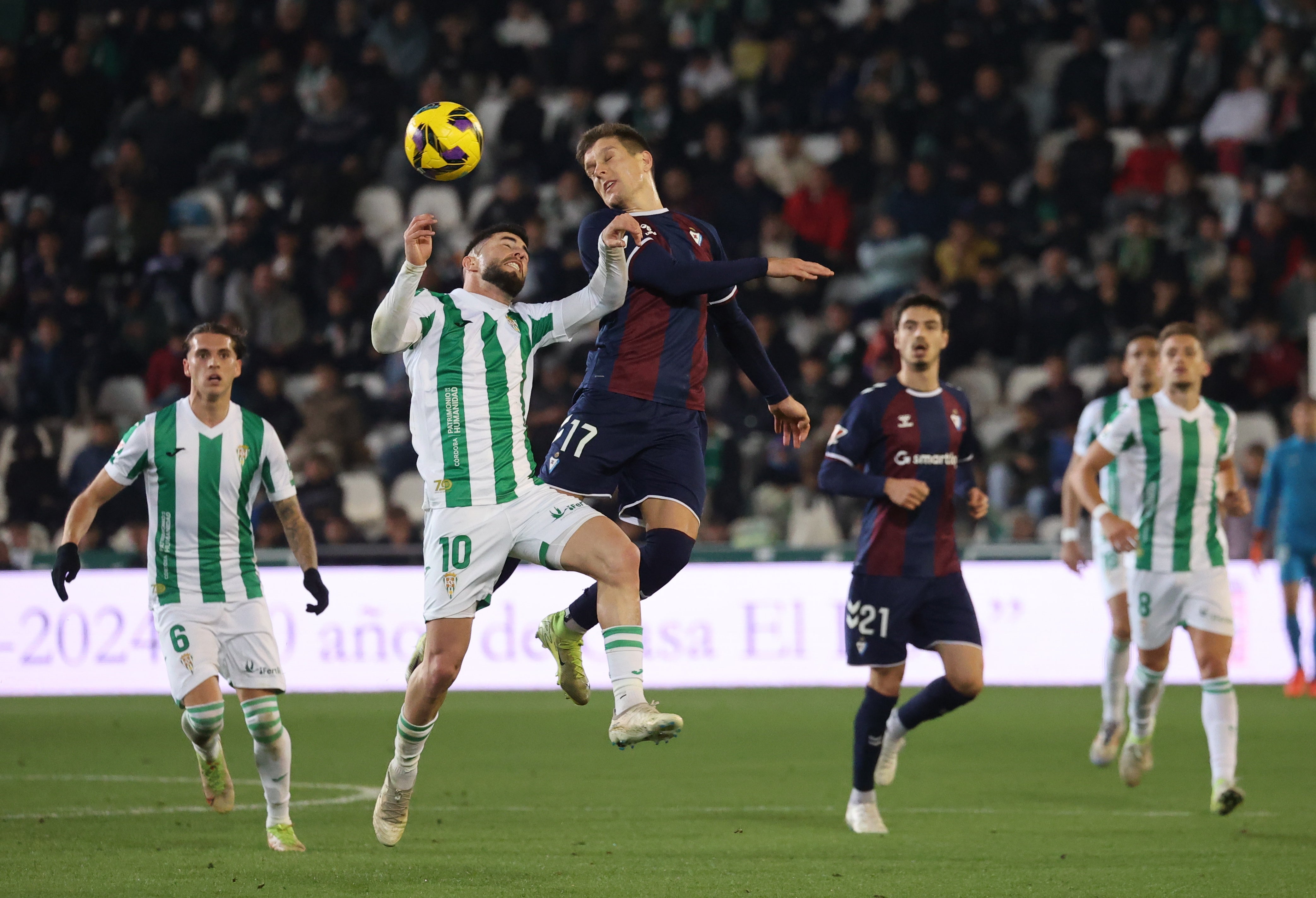 La alegría del triunfo del Córdoba ante el Eibar, en imágenes