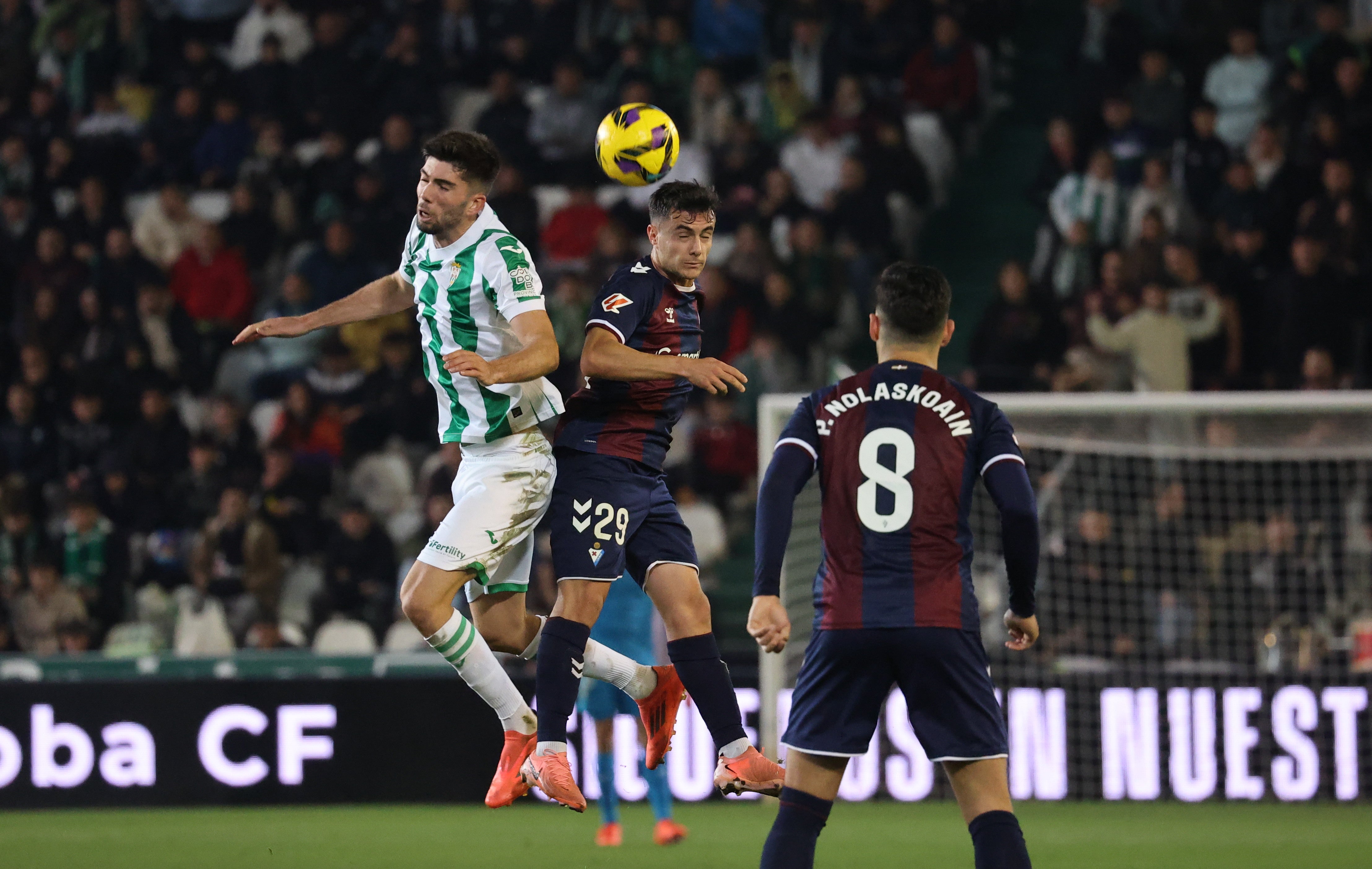 La alegría del triunfo del Córdoba ante el Eibar, en imágenes