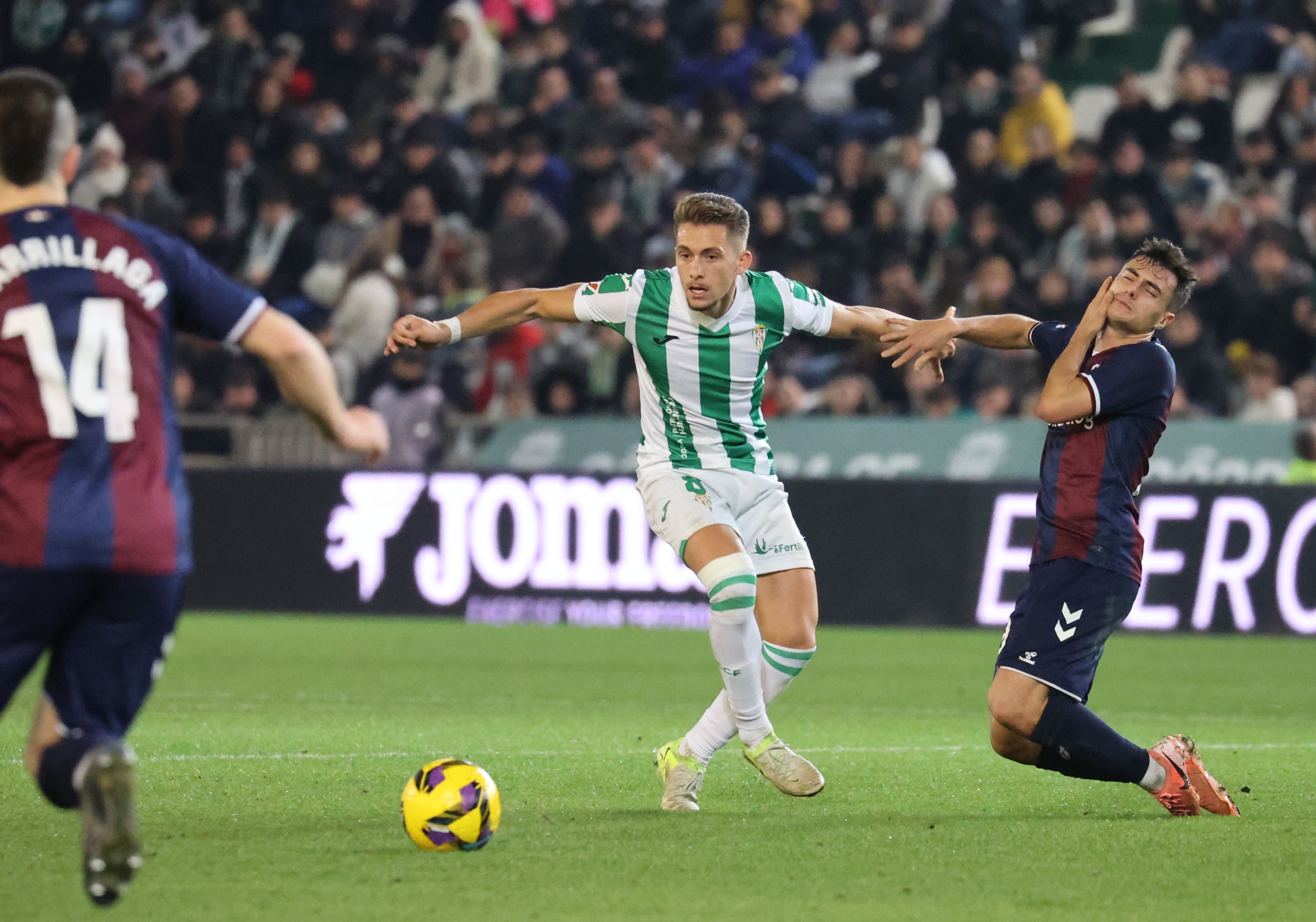 La alegría del triunfo del Córdoba ante el Eibar, en imágenes
