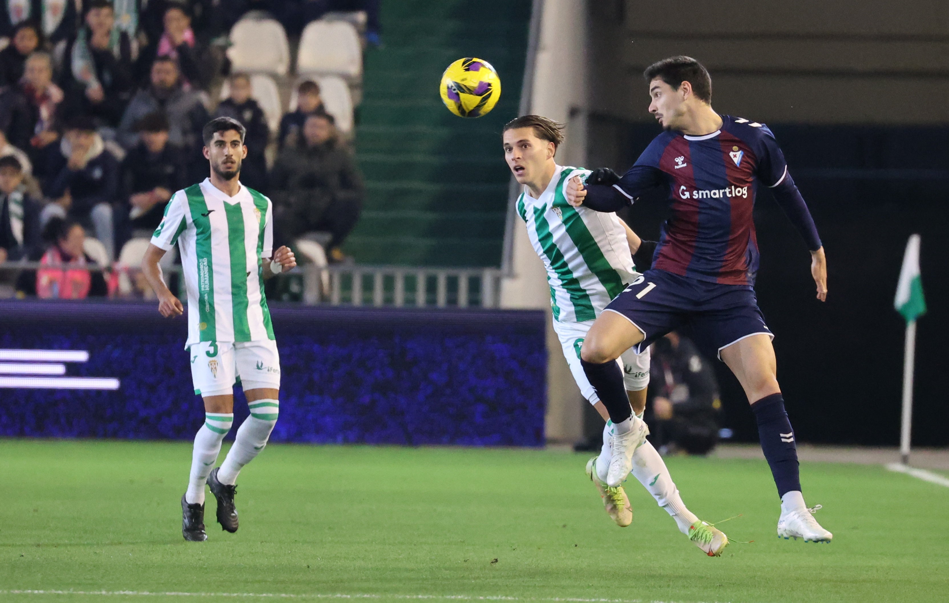 La alegría del triunfo del Córdoba ante el Eibar, en imágenes