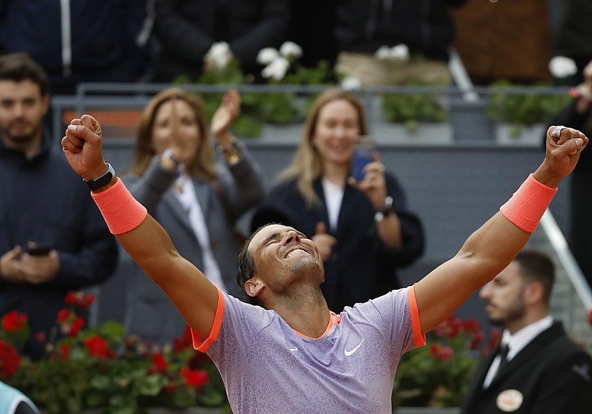 El tenista Rafael Nadal en una foto de archivo de estos últimos meses