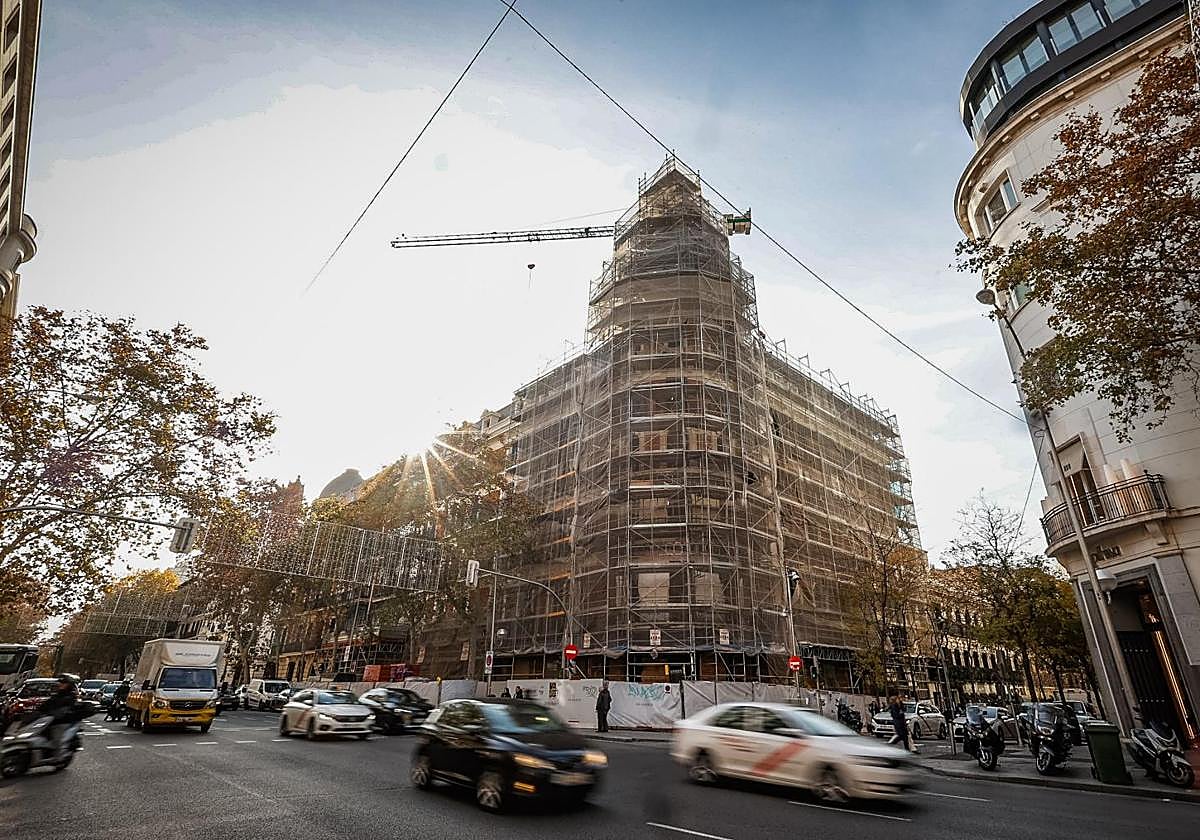 La esquina de Velázquez con la calle de Jorge Juan albergará una nueva promoción de viviendas de lujo en la capital