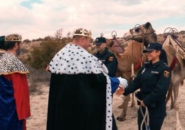 La Policía Nacional recupera en Almería «los camellos que habían robado a los tres Reyes Magos»