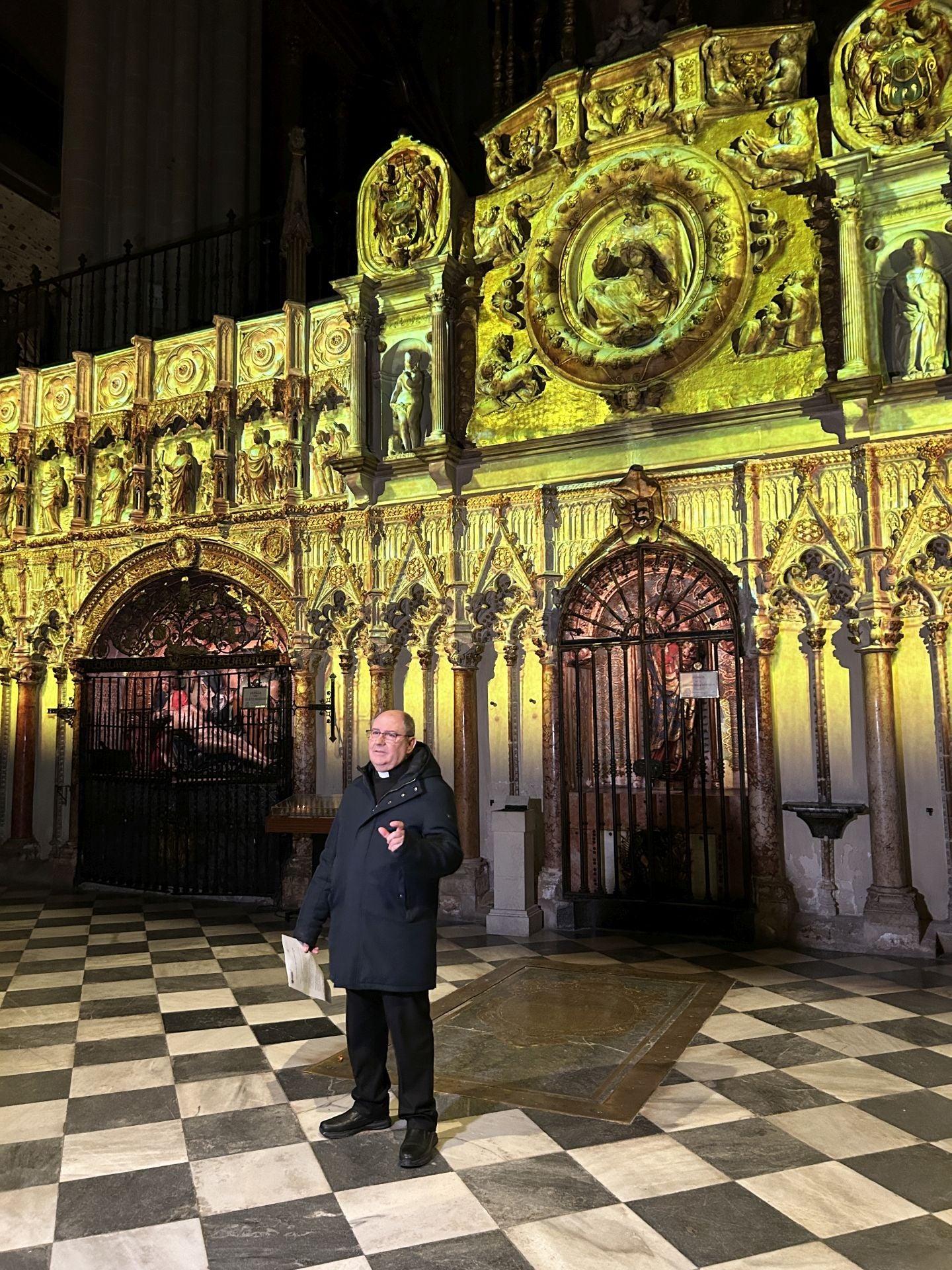 Espectaculares imágenes de &quot;Lumina Catedral de Toledo&#039;, que cumple su primer año de vida