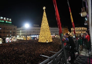 Aforo máximo de 17.500 personas durante las campanadas de Fin de Año en la Puerta del Sol