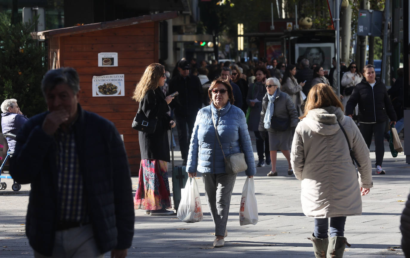 Las populares compras de regalos navideños en el Centro, en imágenes