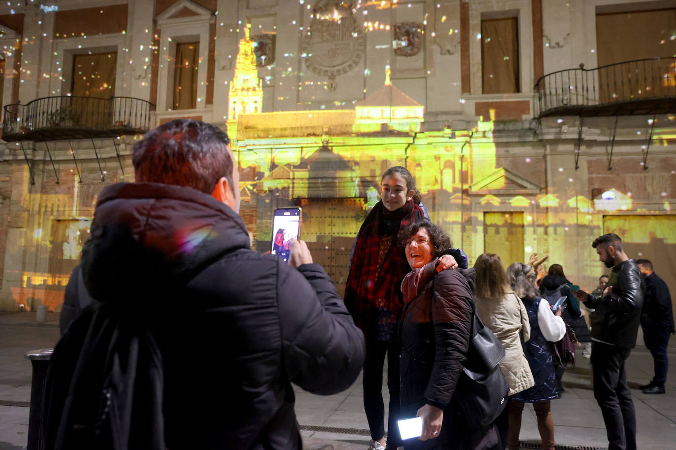 El colorido videomapping de Córdoba, en imágenes