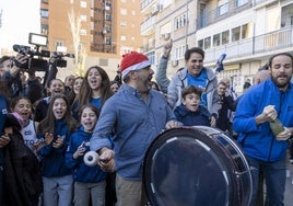 El Gordo de Logroño bendice a un club modesto del baloncesto de Madrid