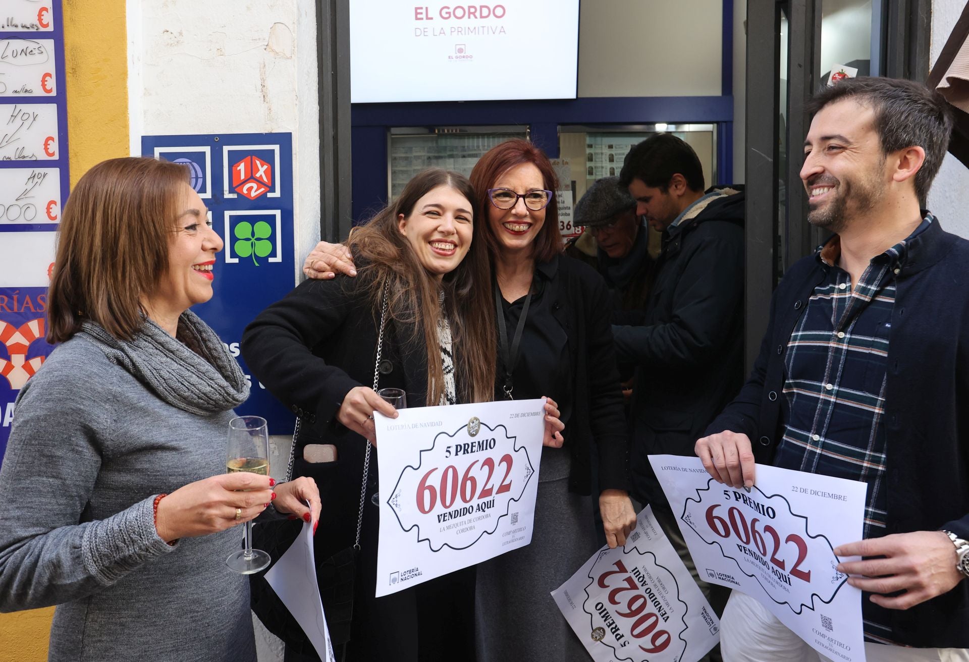 La celebración en Córdoba de los premios de la Lotería de Navidad, en imágenes