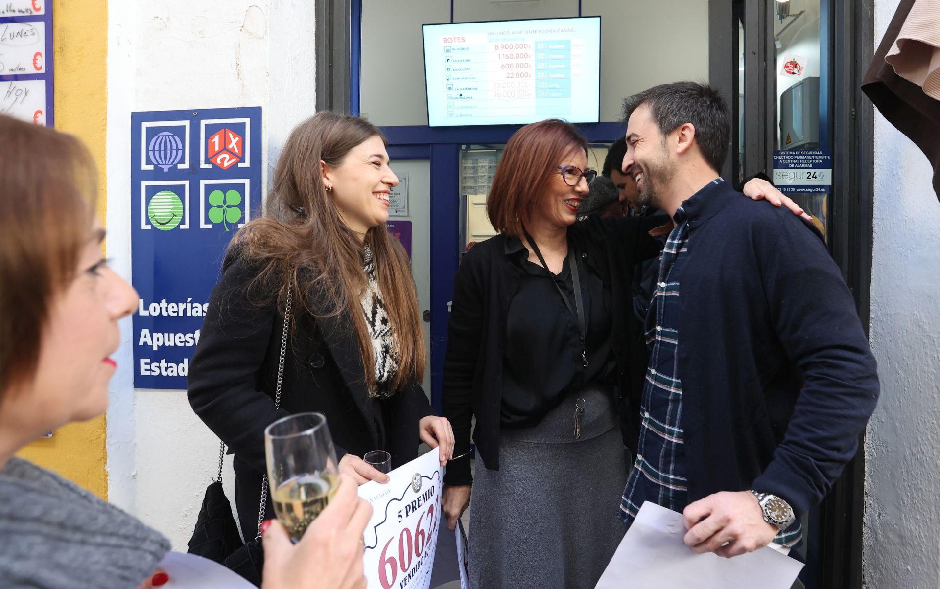 La celebración en Córdoba de los premios de la Lotería de Navidad, en imágenes