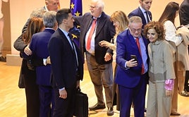 Evento en memoria de las víctimas de la dictadura organizado por el Gobierno en el Auditorio Nacional