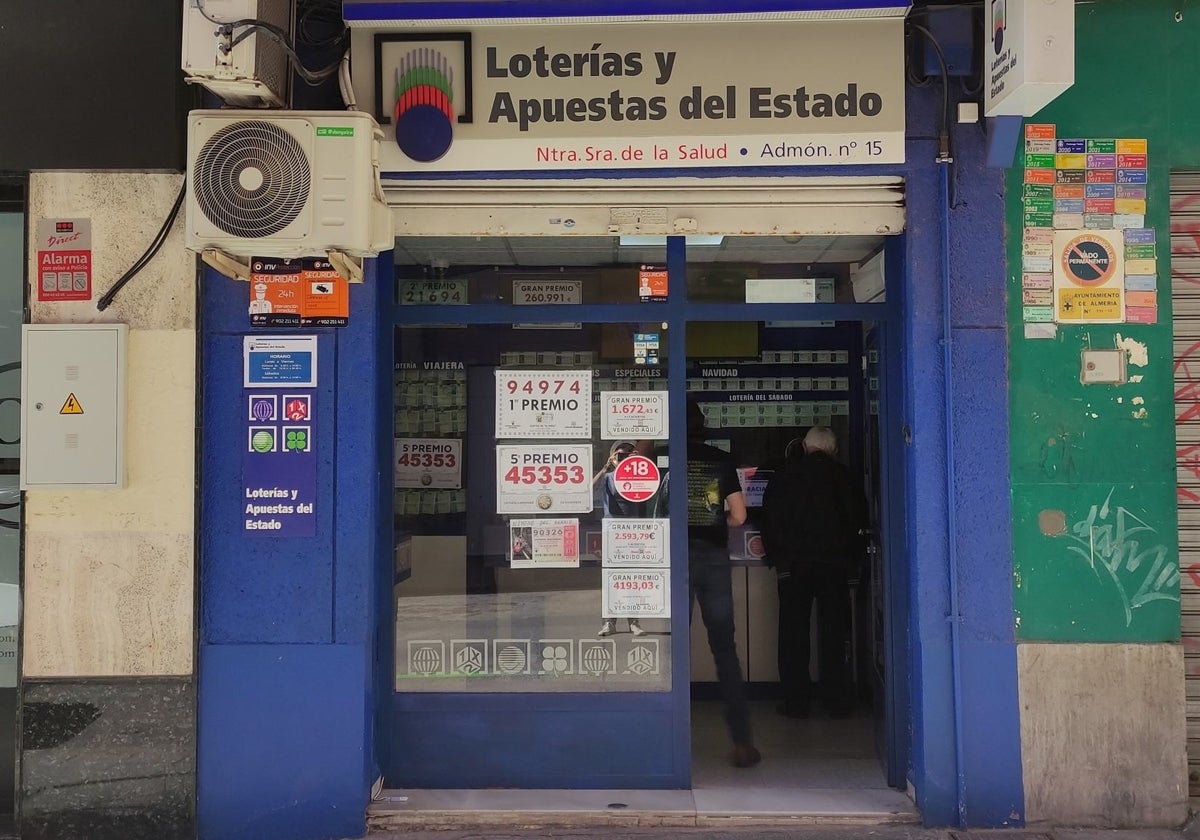 Administración de la calle Doctor Barraquer de Almería