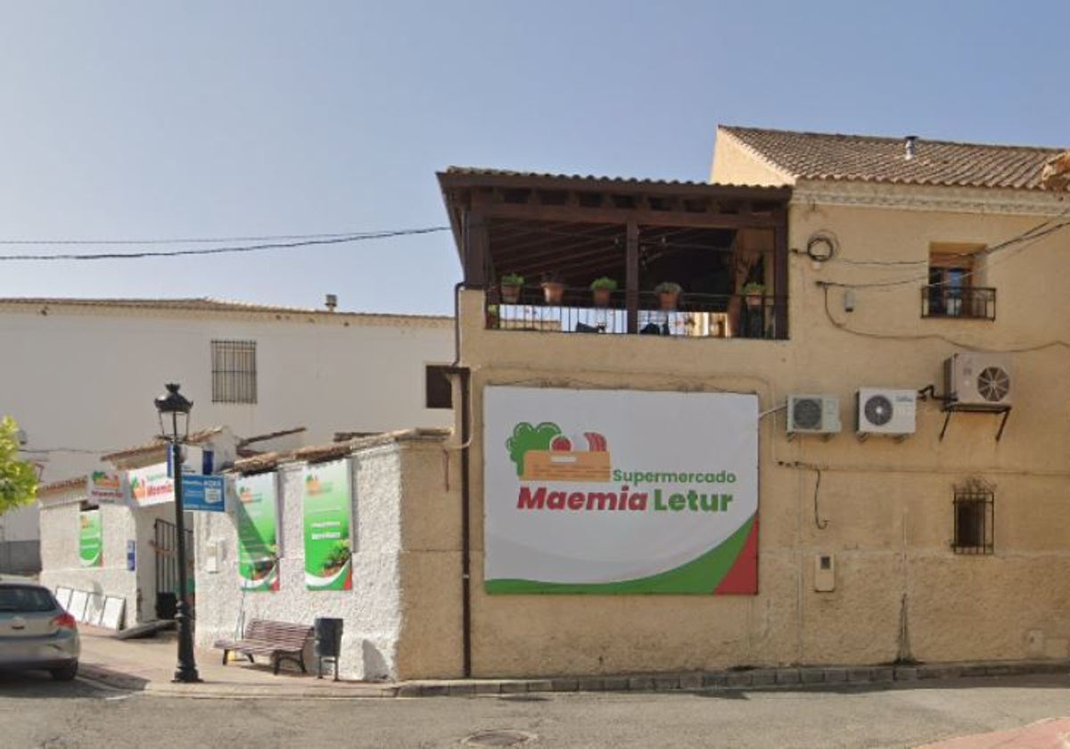 Supermercado Maemia de Letur donde se han vendido