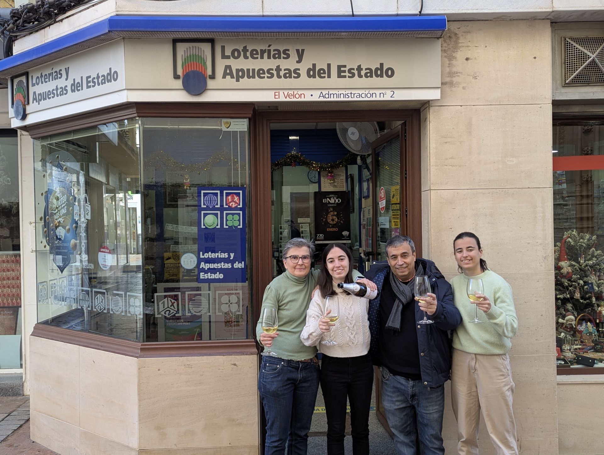 La celebración en Córdoba de los premios de la Lotería de Navidad, en imágenes