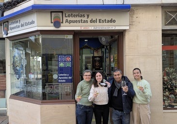 El lotero de Lucena: «Los décimos estaban vendidos en ventanilla desde verano»