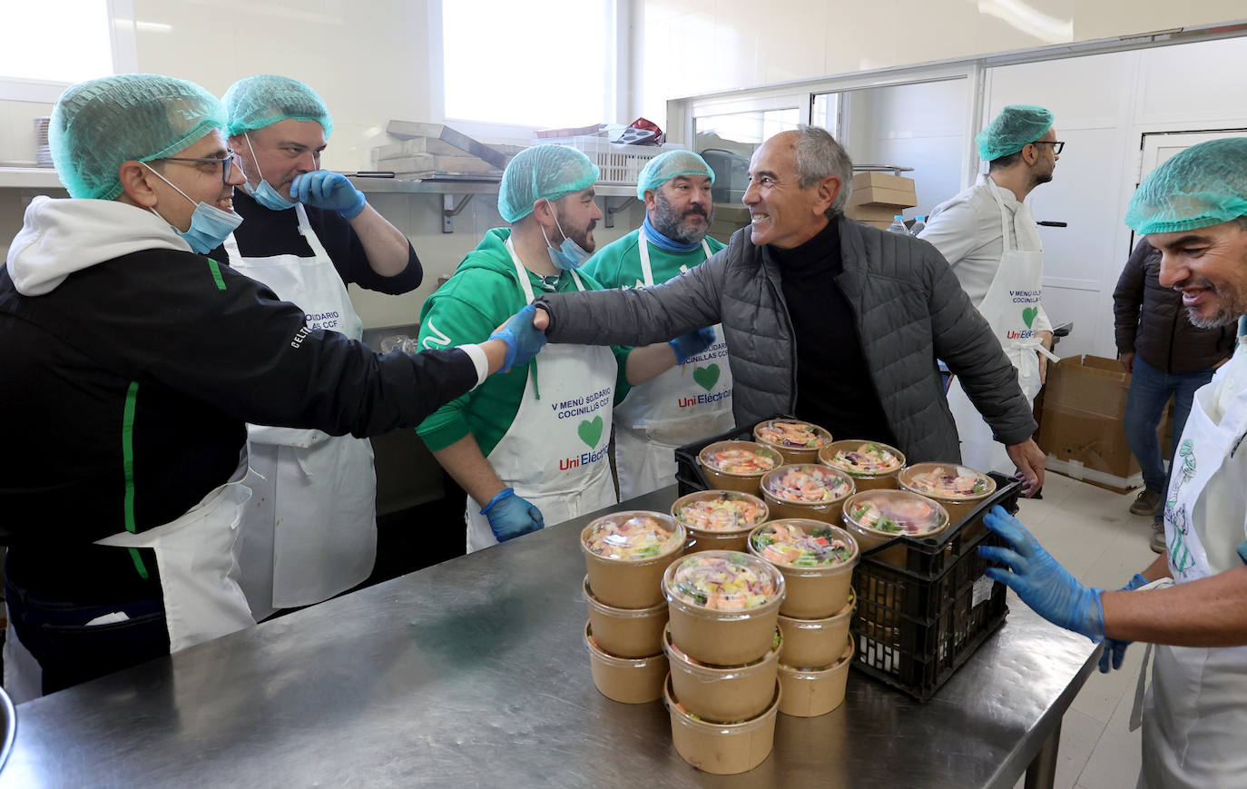El menú más solidario de Córdoba para esta Nochebuena, en imágenes