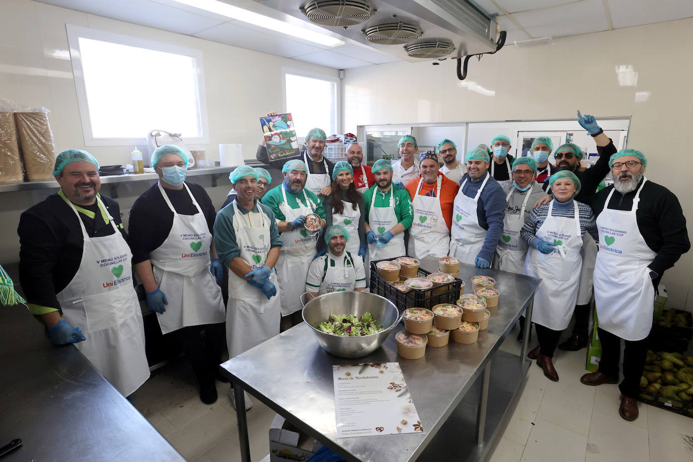 El menú más solidario de Córdoba para esta Nochebuena, en imágenes