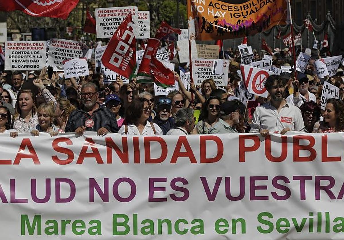 La Marea Blanca de Sevilla, en 2023