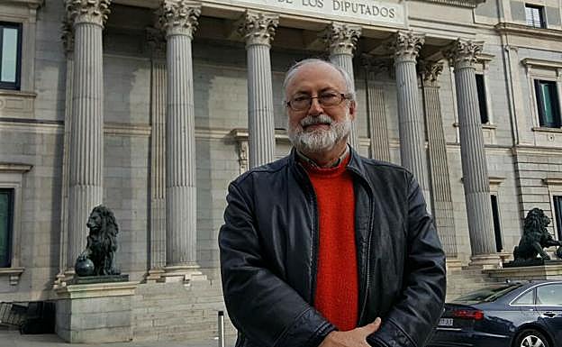 Sebastián Martín Recio, ante el Congresi de los Diputados