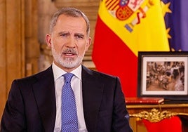 Las reacciones políticas al mensaje del Rey: Feijóo lo celebra, el PSOE lo apoya y los socios del Gobierno lo menosprecian