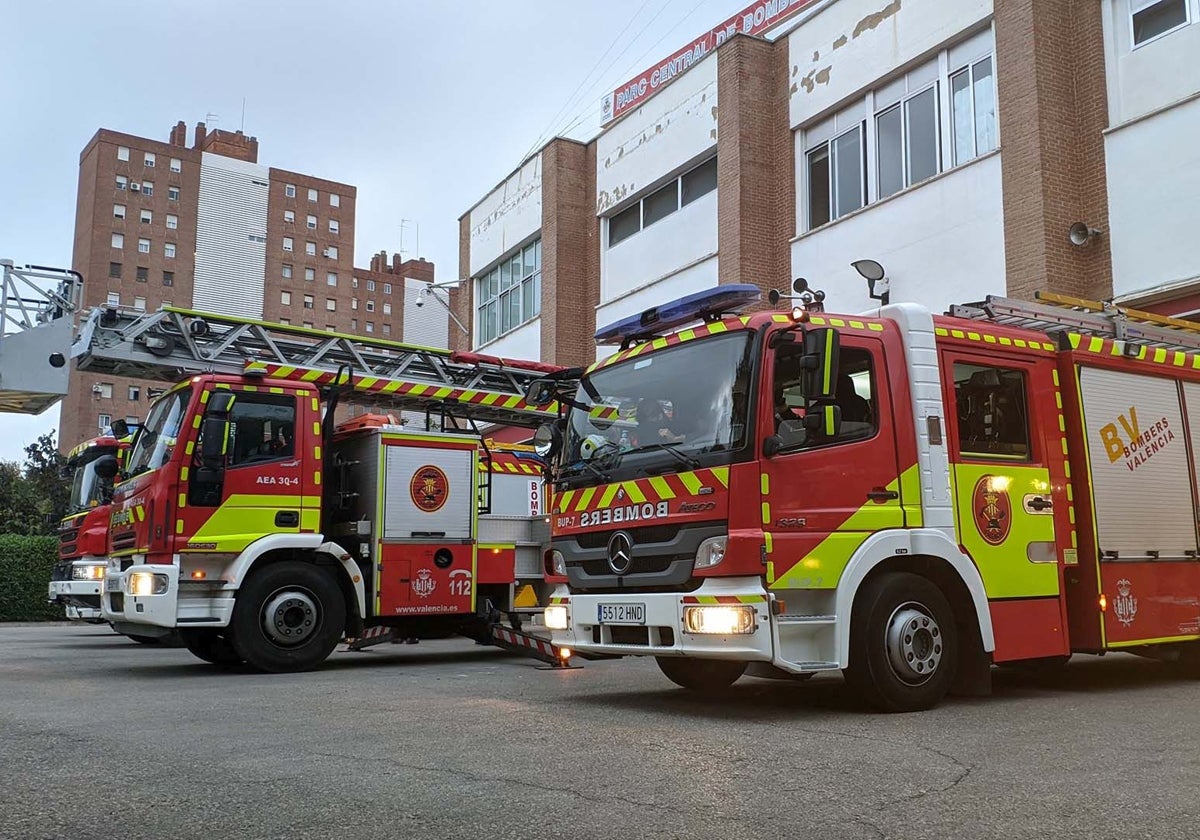 Imagen de archivo de los bomberos del Ayuntamiento de Valencia