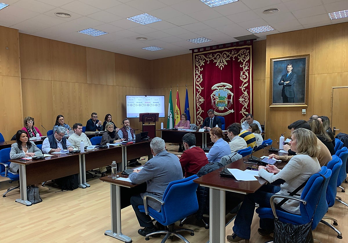 Pleno del Ayuntamiento de Puente Genil