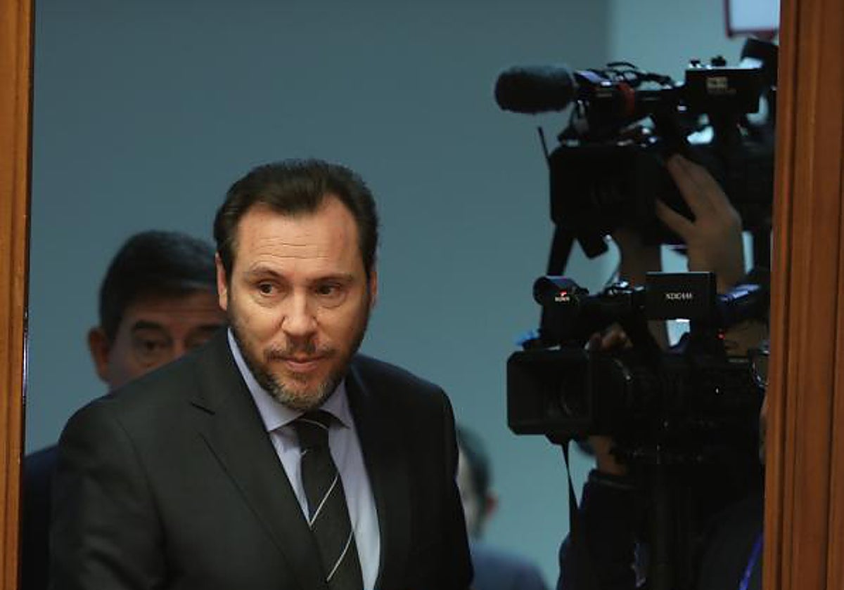 El ministro de Transportes y Movilidad Sostenible, Óscar Puente