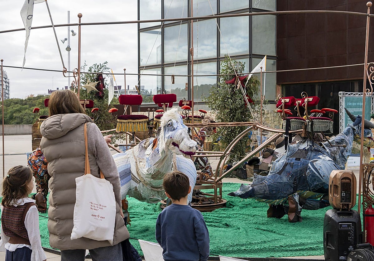 La plaza de Bioparc Valencia acoge actividades gratuitas esta Navidad por la Capitalidad Verde Europea
