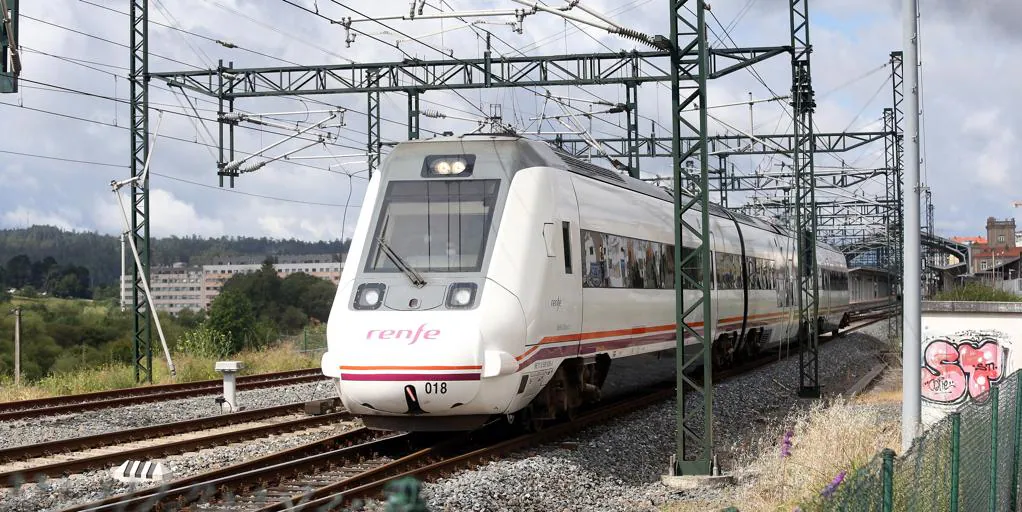 Descarrila un tren de pasajeros en Lugo tras atropellar a dos caballos