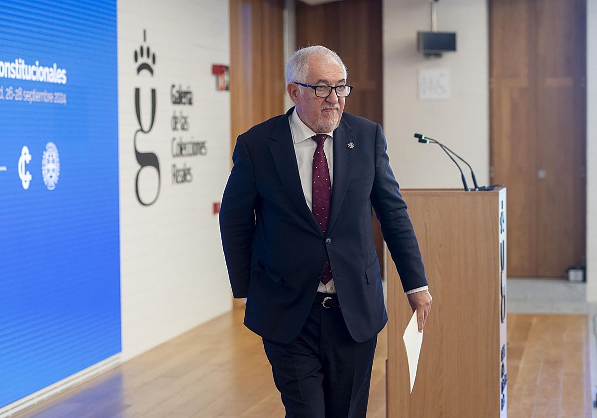 El presidente del Tribunal Constitucional, Cándido Conde-Pumpido