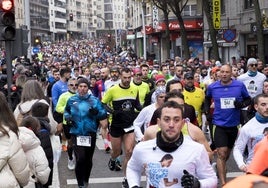 Miles de personas se dan cita en las carreras de San Silvestre de León, Salamanca y Valladolid