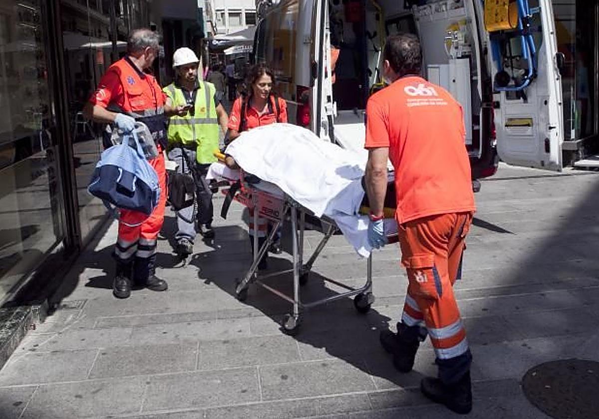 Imagen de archivo de un accidente laboral en Córdoba.