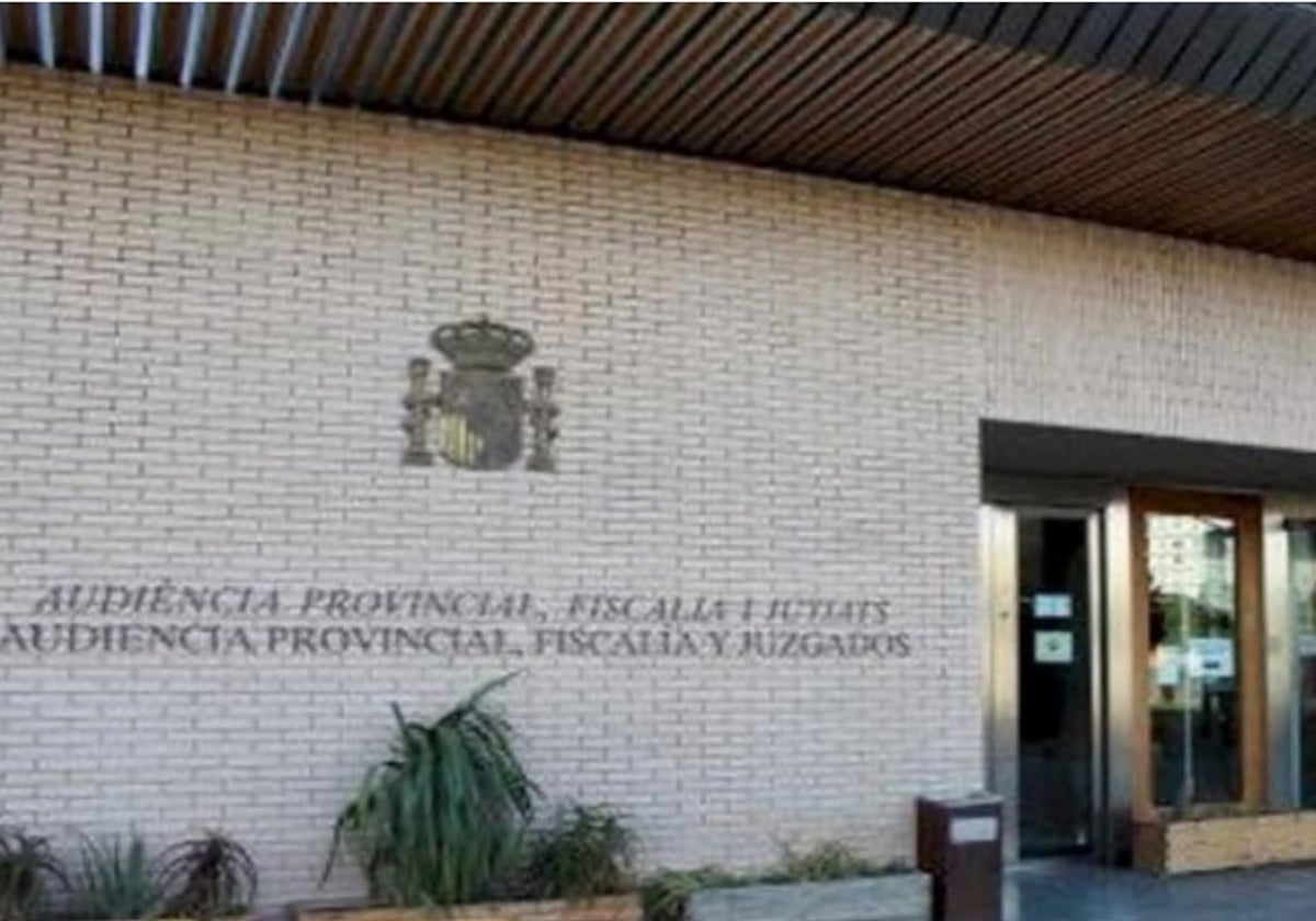 La Audiencia Provincial de Castellón, sede del juicio