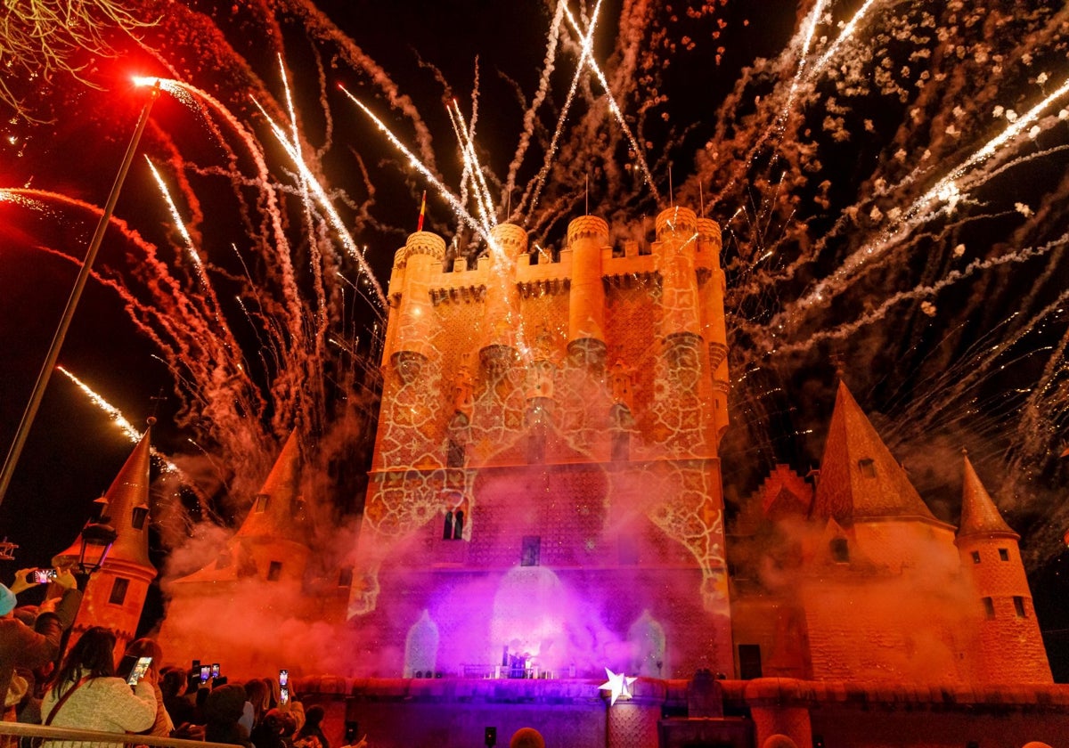 Foto de archivo de la cabalgata de 2023 en Segovia