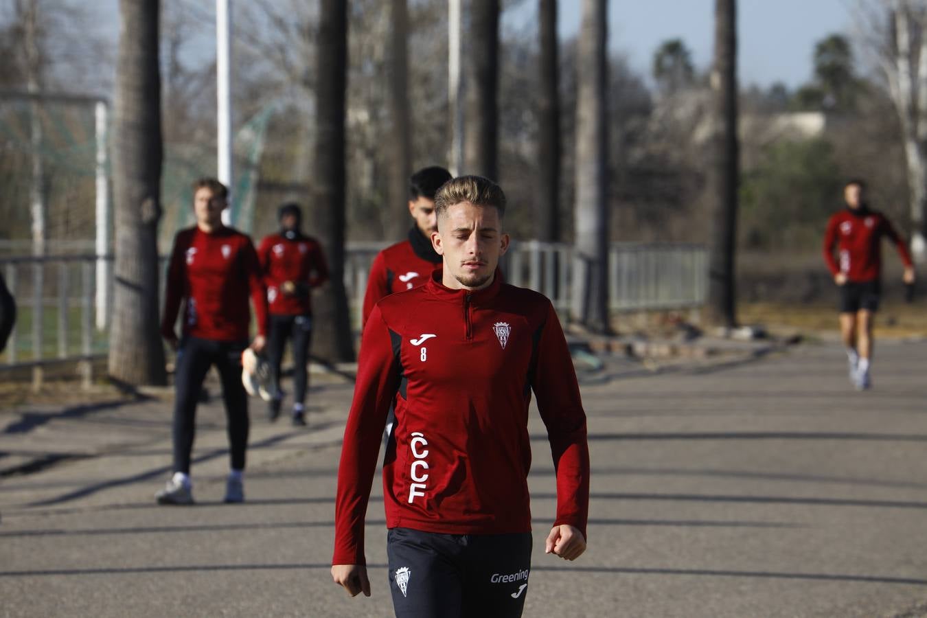 El primer entrenamiento de 2025 del Córdoba CF, en imágenes