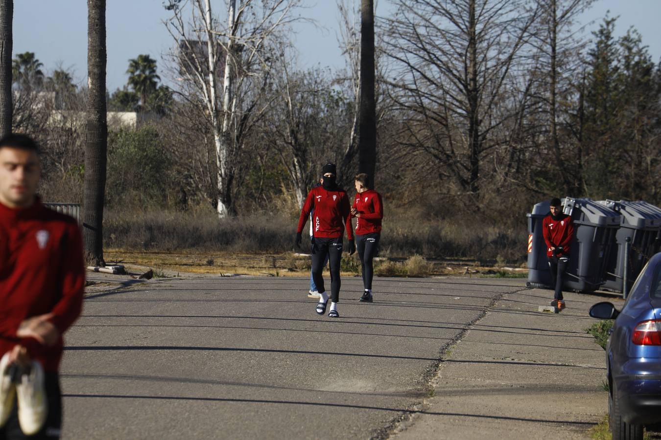 El primer entrenamiento de 2025 del Córdoba CF, en imágenes