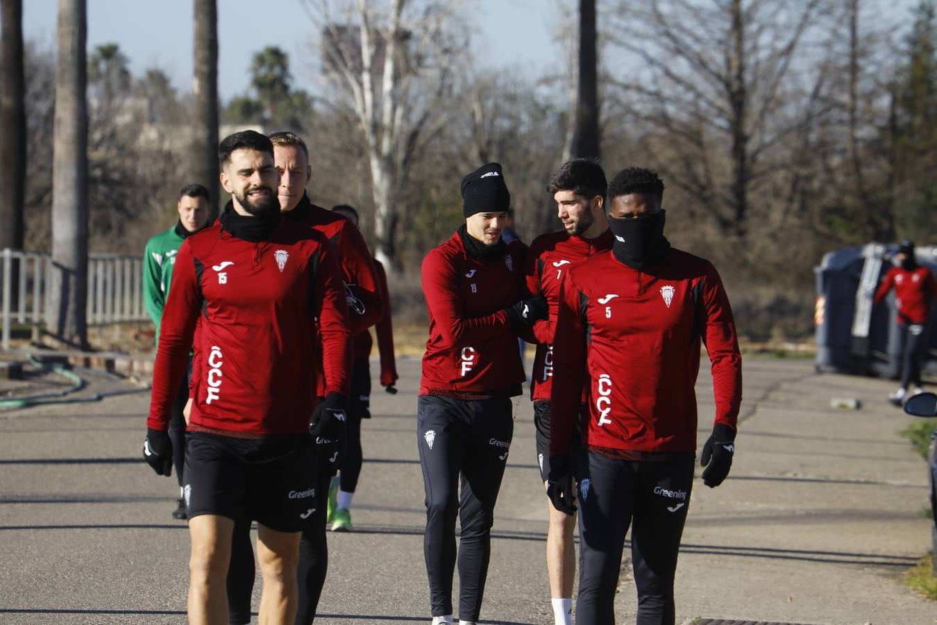 El primer entrenamiento de 2025 del Córdoba CF, en imágenes