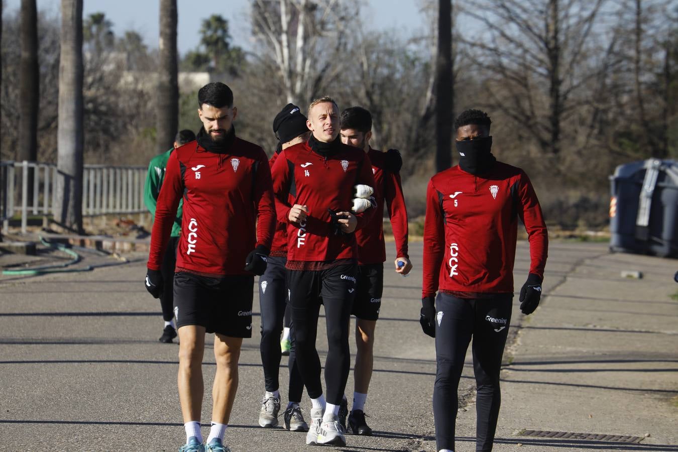 El primer entrenamiento de 2025 del Córdoba CF, en imágenes