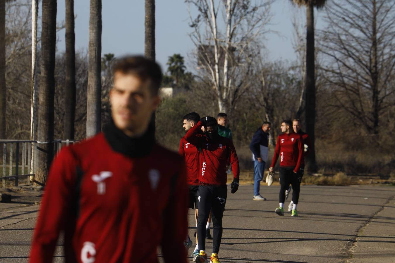 El primer entrenamiento de 2025 del Córdoba CF, en imágenes