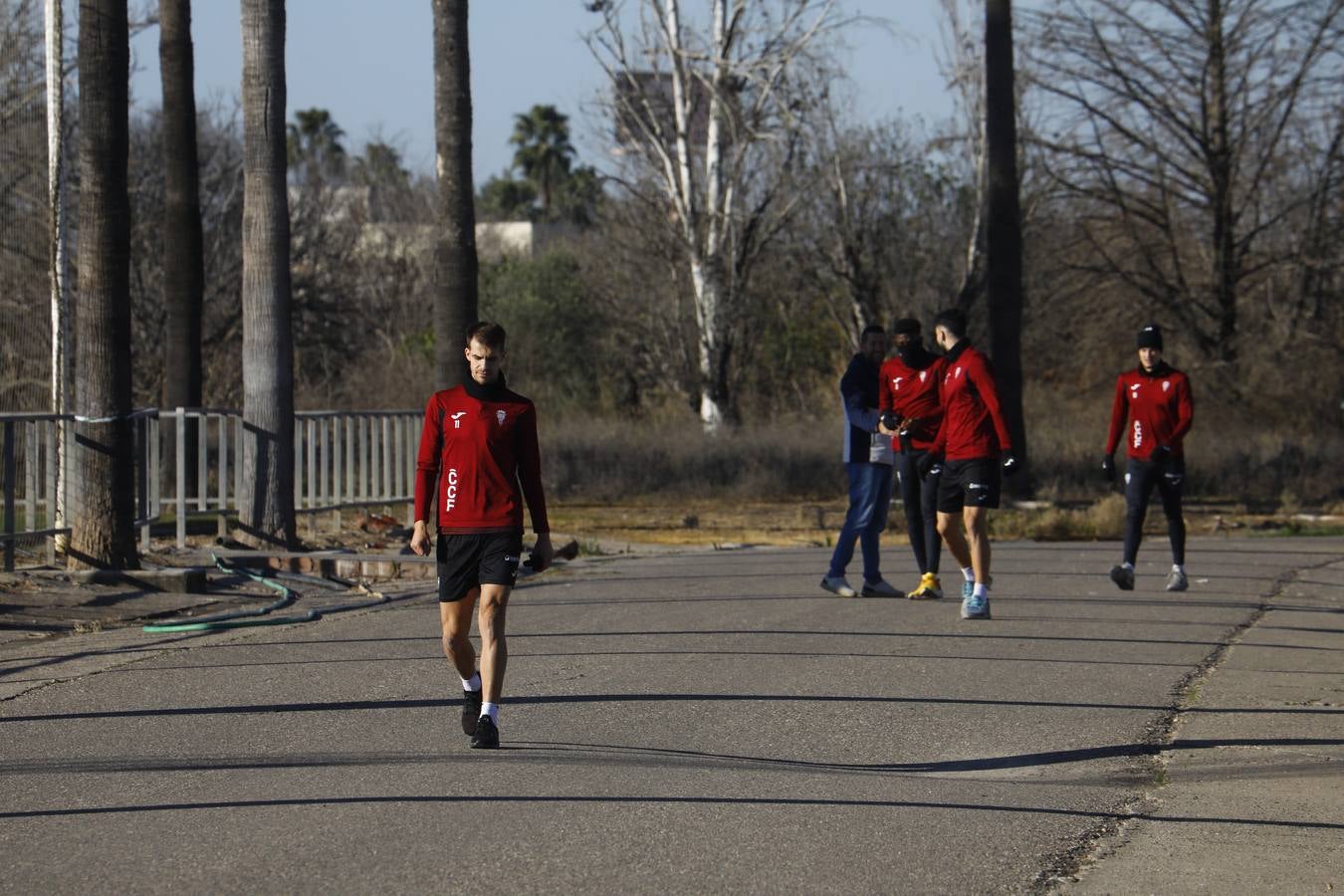 El primer entrenamiento de 2025 del Córdoba CF, en imágenes