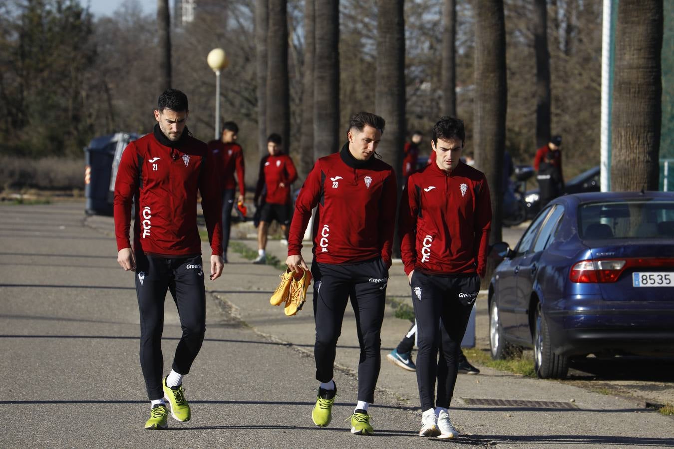 El primer entrenamiento de 2025 del Córdoba CF, en imágenes